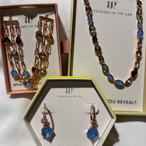 Bomb Party Jewel Candy Chestnut Frost Necklace & Bracelet